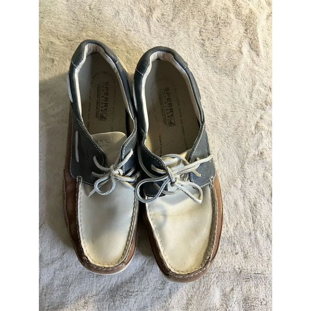 Sperry Men's Boat Shoes Size 11M Multicolor Casual Slip On